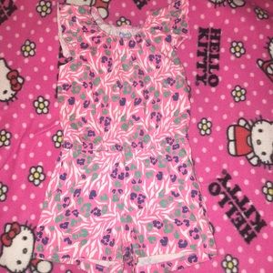 Cheetah print 4T romper
